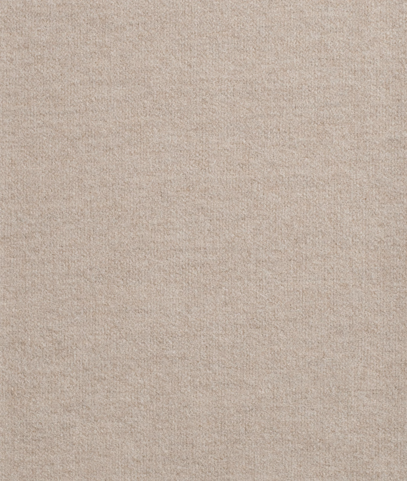 Close-up of warm sandy-beige fabric with a fine, softly textured plain weave
