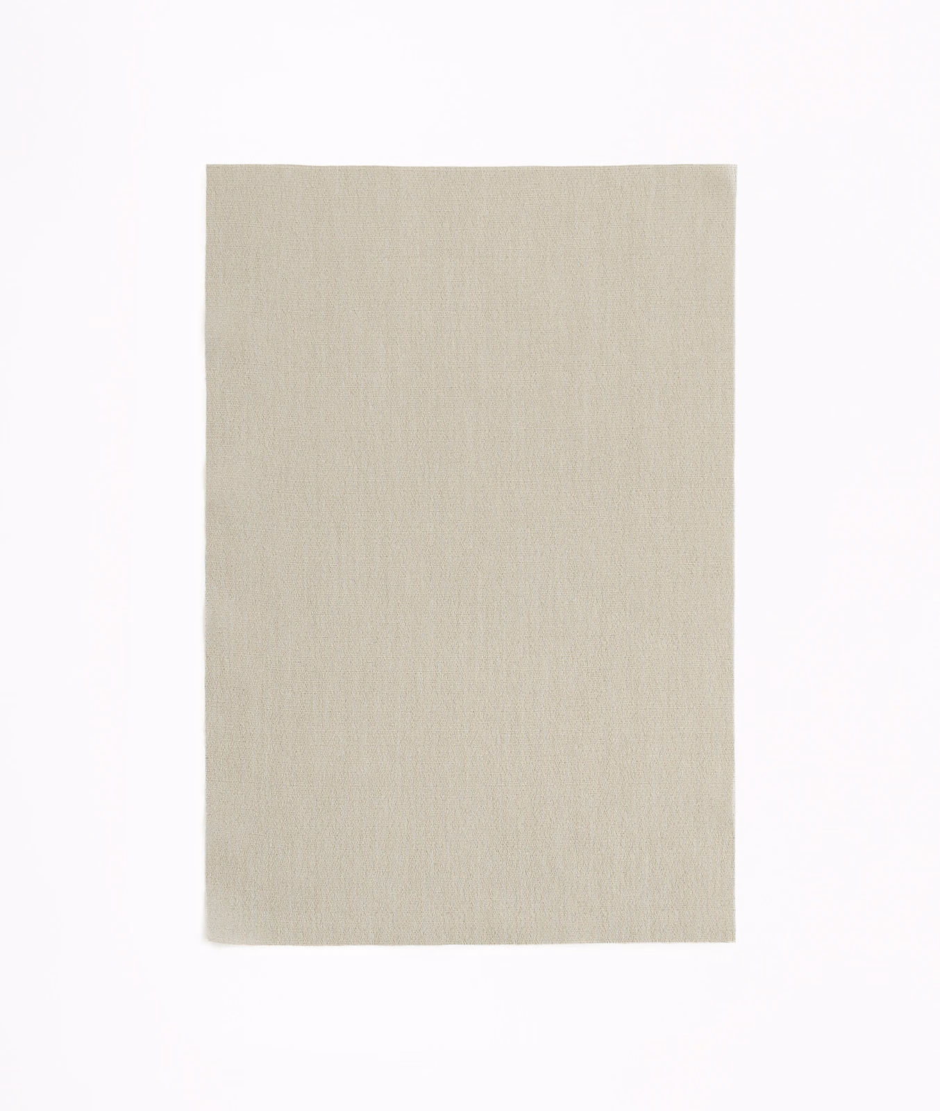 Pale silver-greige fabric swatch with delicate vertical woven texture