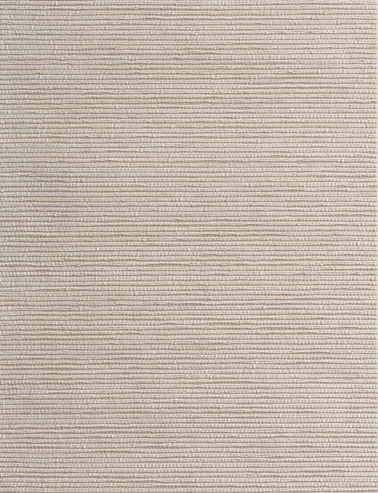 Close-up of pale sandy taupe fabric with fine horizontal ribbed weave