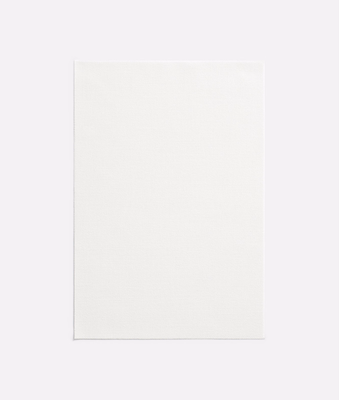 Soft ivory-white satin swatch with a fine weave and subtle horizontal sheen