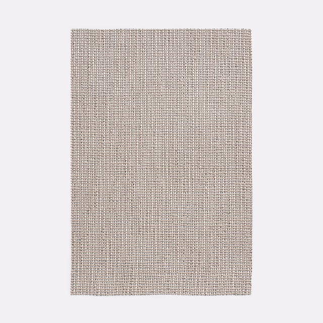 Pale greige taupe Roland Lino swatch with a fine, closely woven textured surface