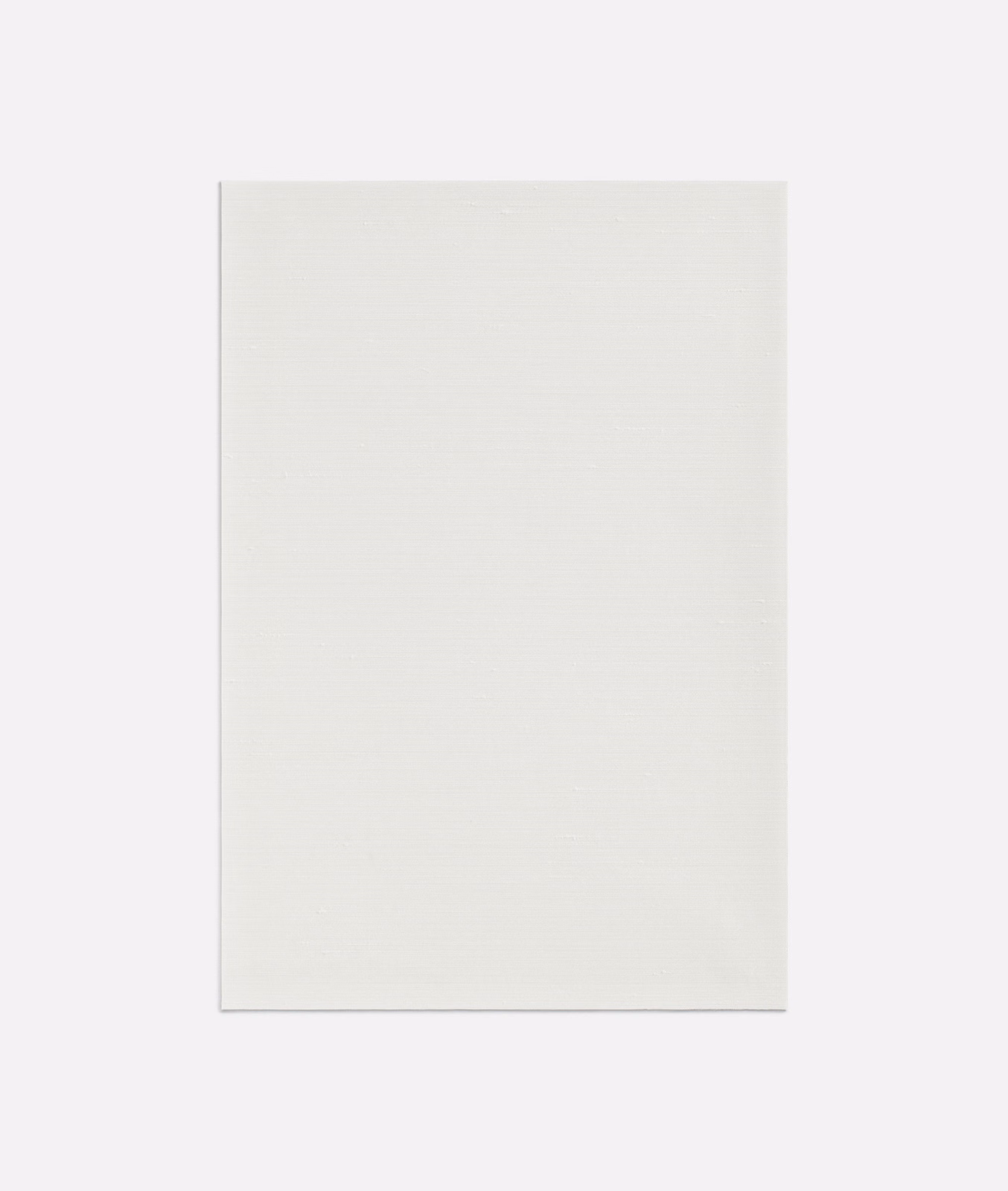 Pale alabaster cream swatch with a fine, softly horizontal woven texture
