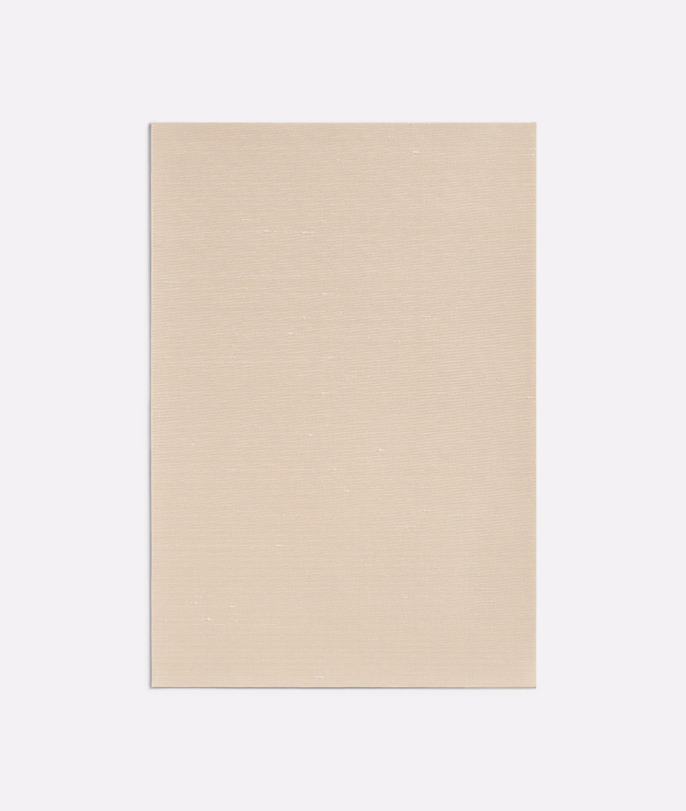 Pale beige Sibilla Corde swatch showing a fine, subtly horizontal woven texture