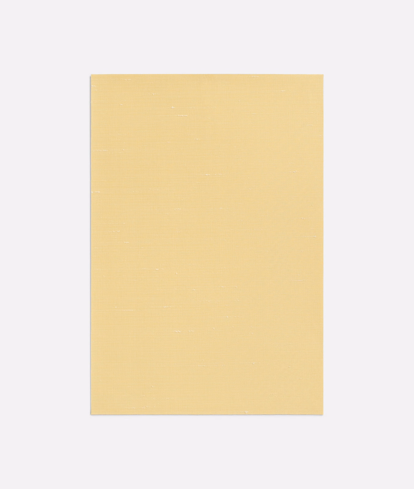 Pale butter-yellow woven swatch with a subtle horizontal texture