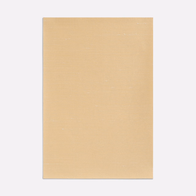 Warm sable-beige swatch with fine horizontal woven lines and subtle light flecks