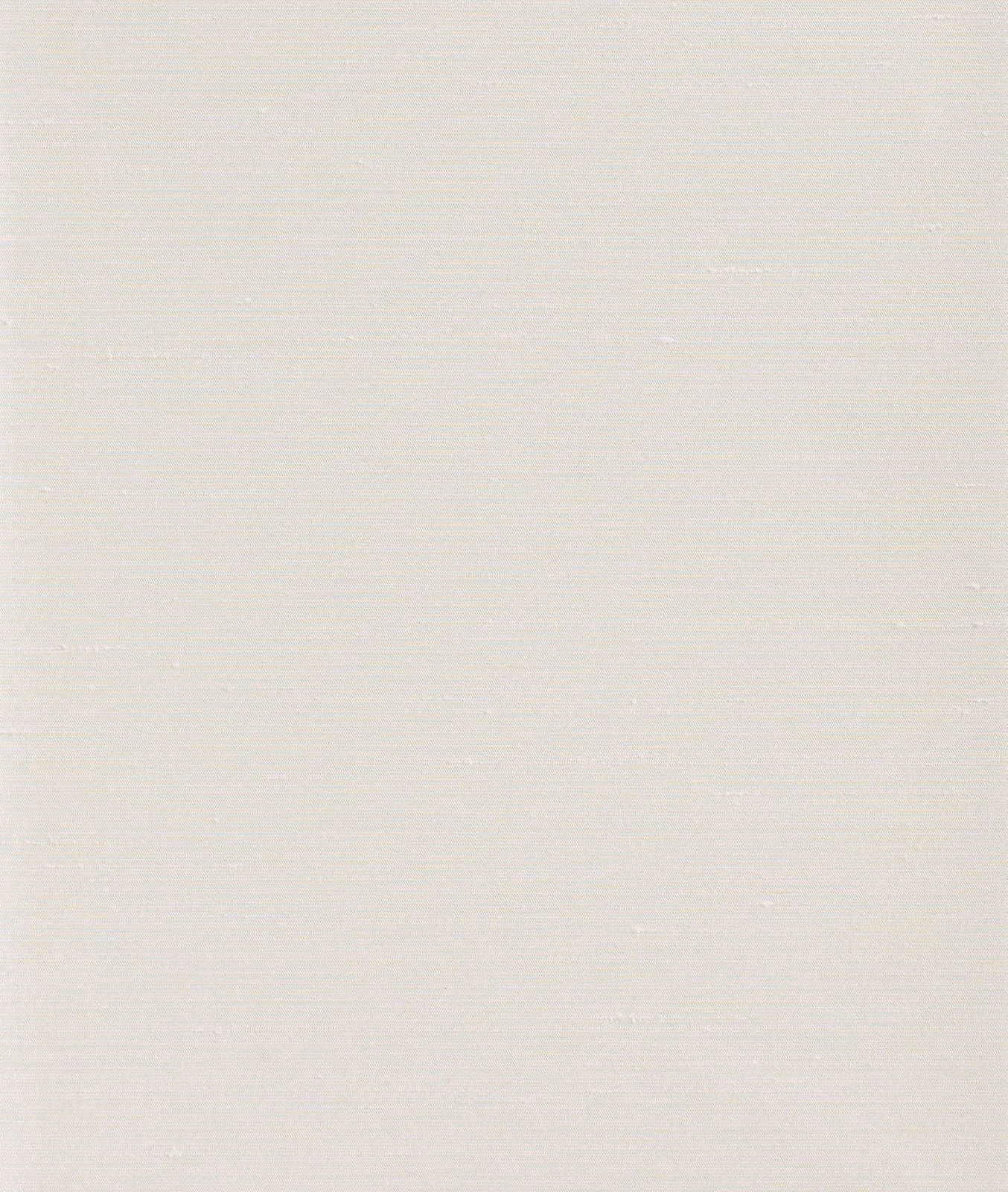 Pale alabaster ivory fabric with fine horizontal weave and a softly luminous surface