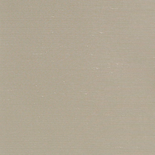 Pale taupe-beige textile with fine horizontal ribs and subtle glinting threads