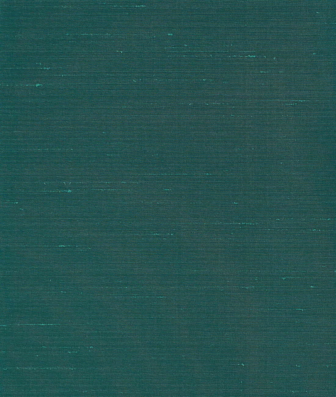 Deep teal woven fabric with fine horizontal striations and subtle lighter flecks