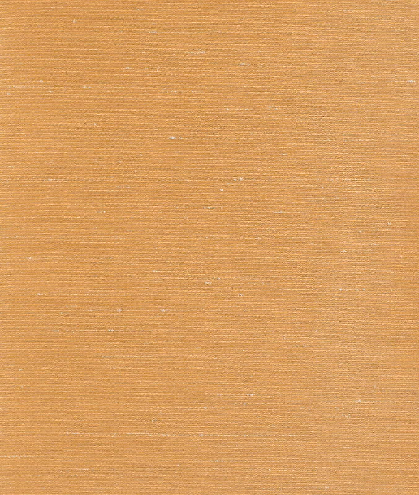 Sunflower ochre woven textile with fine horizontal slubs and pale flecks