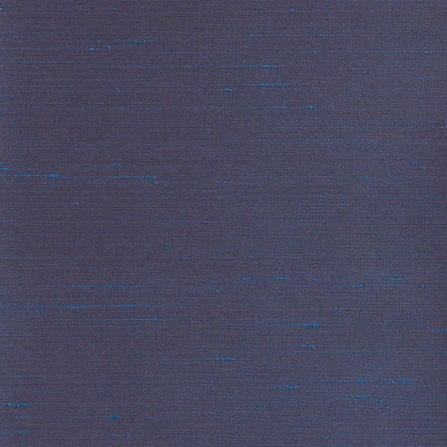 Dusky violet woven fabric with fine broken blue horizontal streaks
