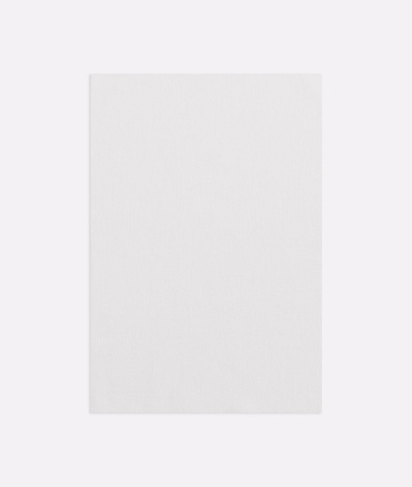 Soft ivory-white fabric swatch with a subtle fine vertical woven texture