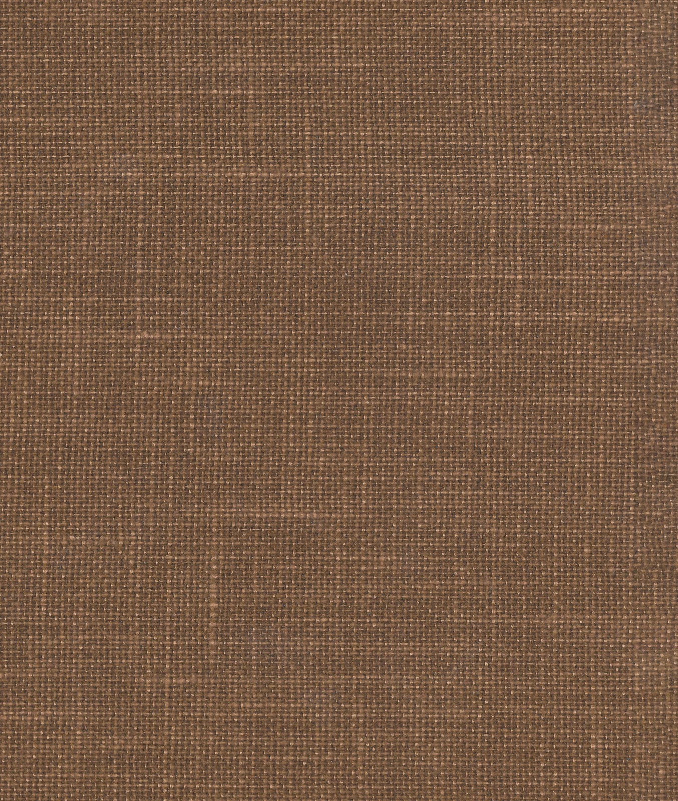 Close-up of warm bronze-brown woven textile with fine, softly irregular grid texture