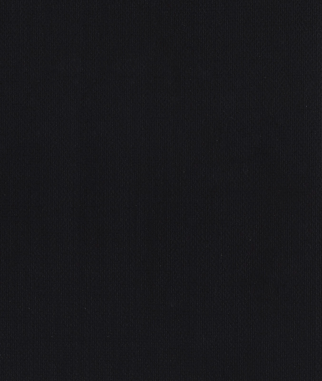 Near-black charcoal fabric with a subtle fine vertical ribbed weave