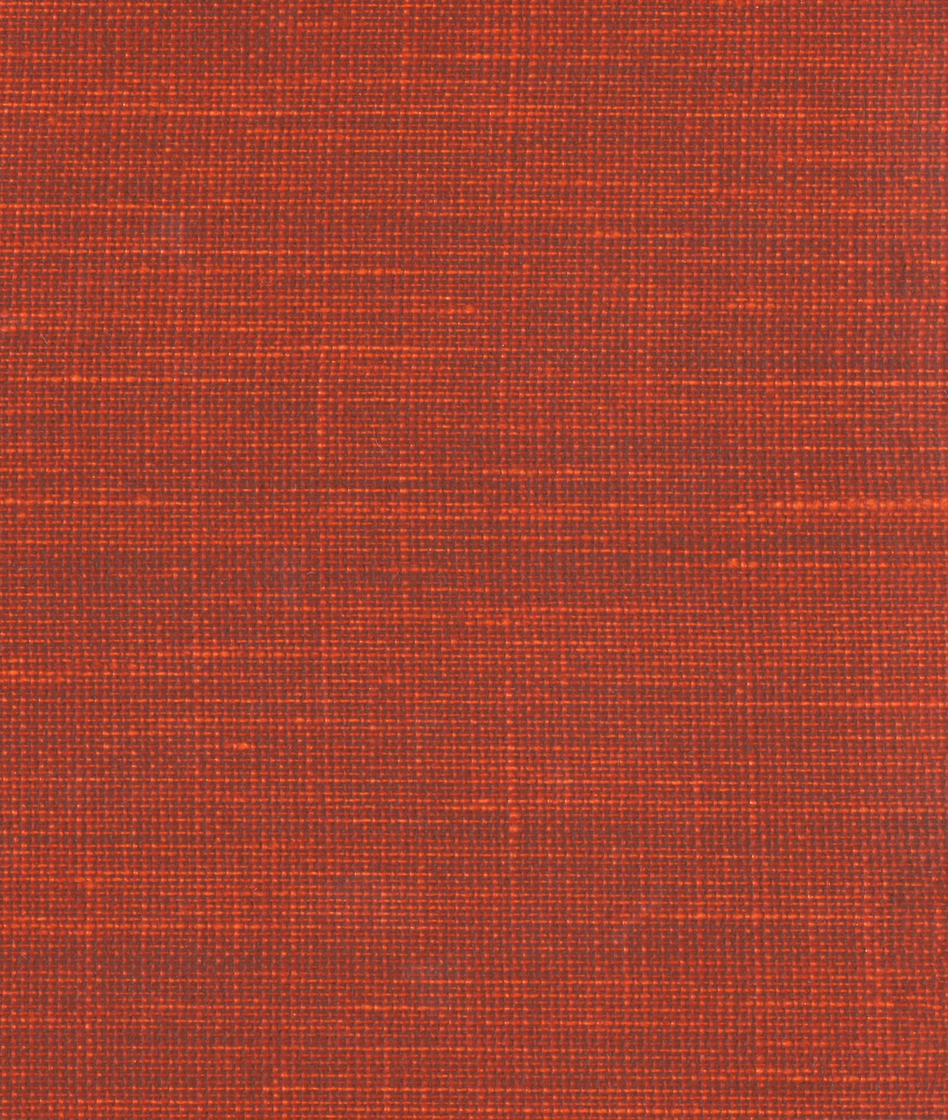 Burnt terra-red woven textile with fine orange grid lines and subtle crosshatch texture