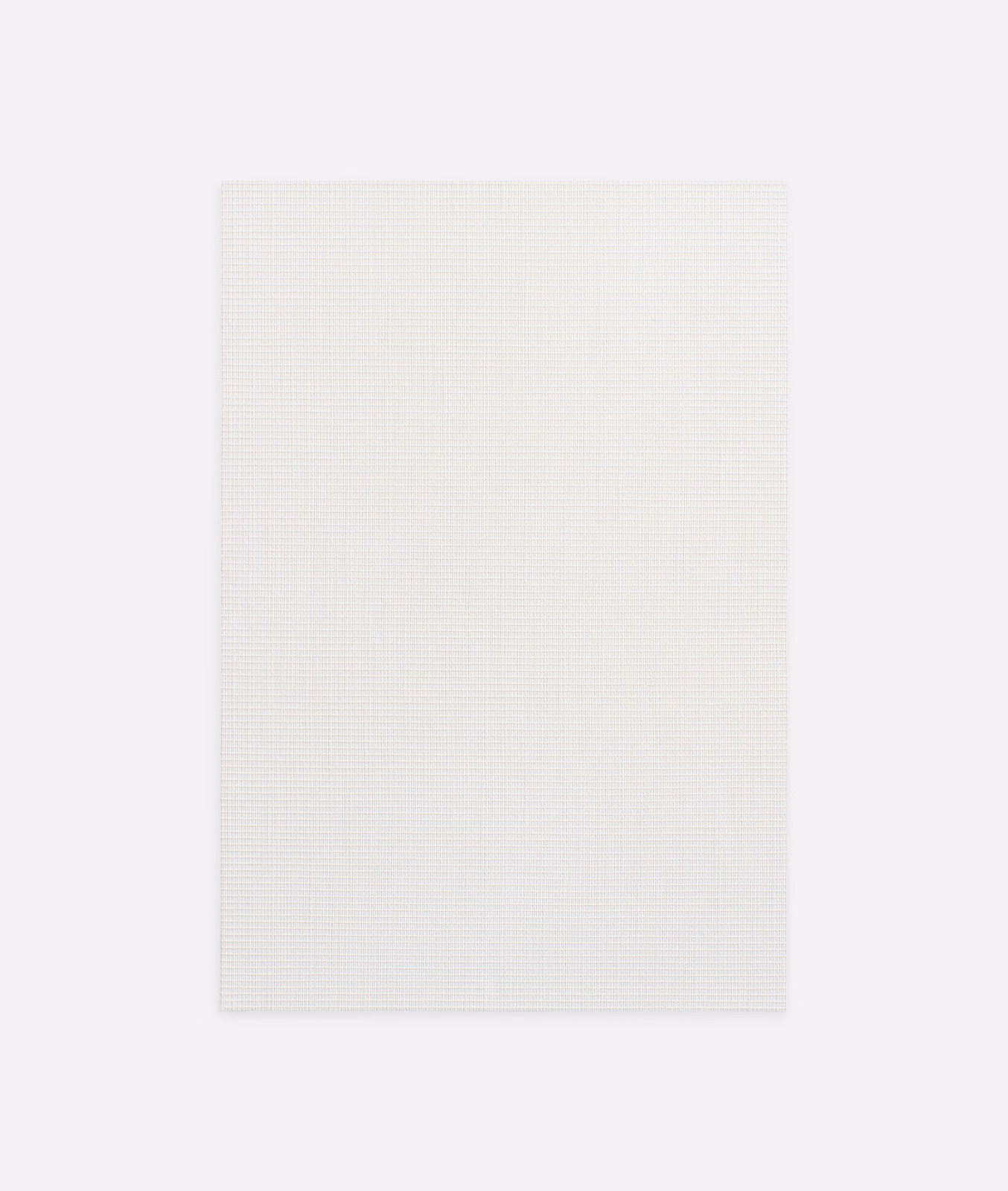 Pale ivory fabric with a finely textured miniature grid weave