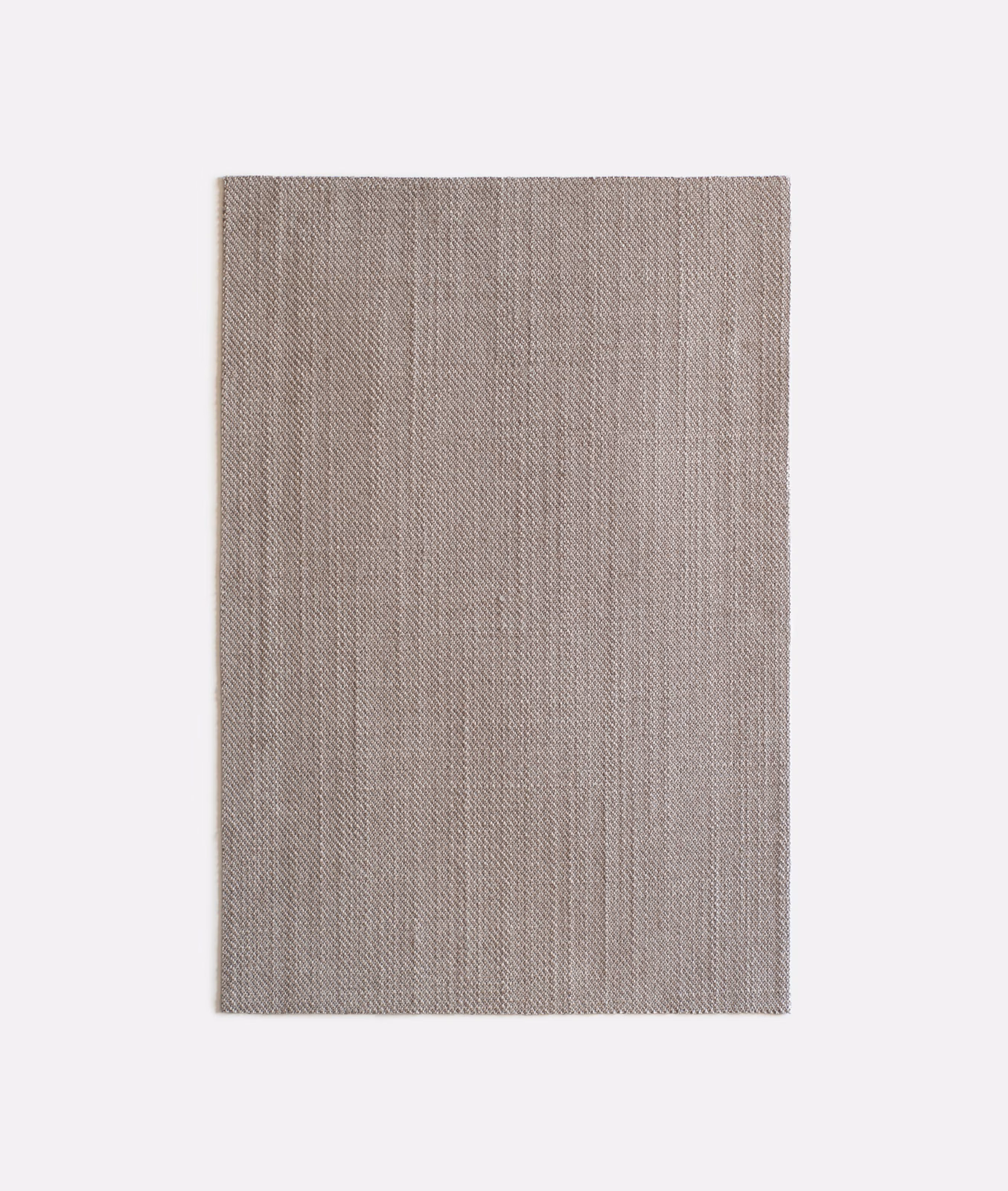 Cool mushroom-taupe swatch with a fine vertical woven texture