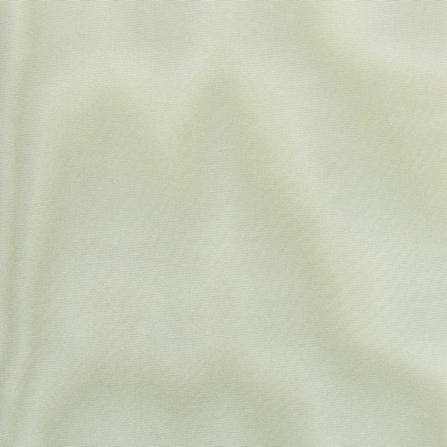 Pale jade green fabric with softly clouded shading and gentle vertical folds