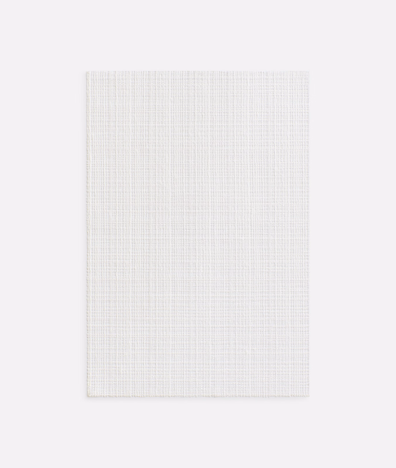 Ivory Washimaché textile with a fine pale grid and softly textured weave
