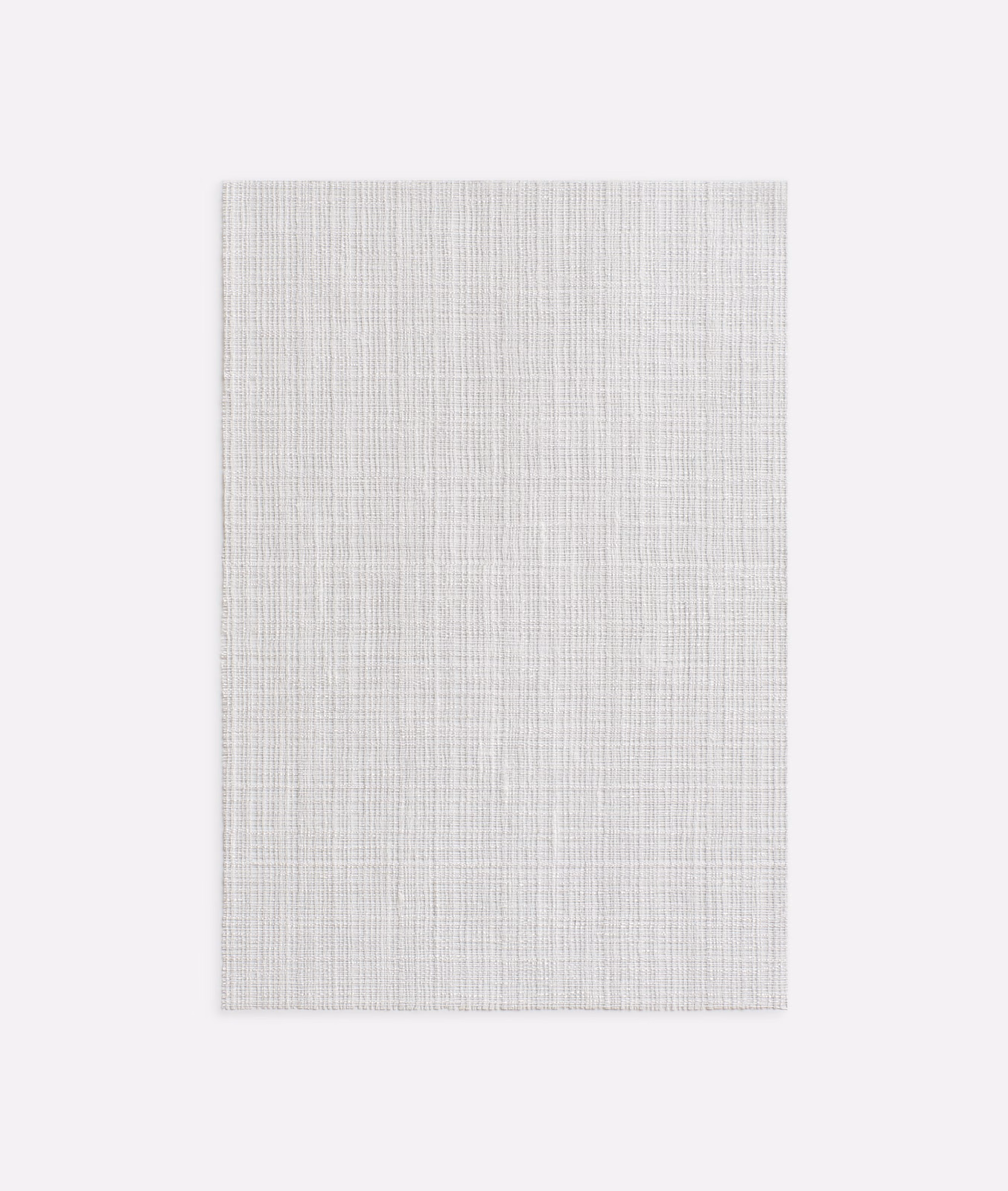 Pale pearl-grey Washimaché textile with a fine crosshatched woven surface