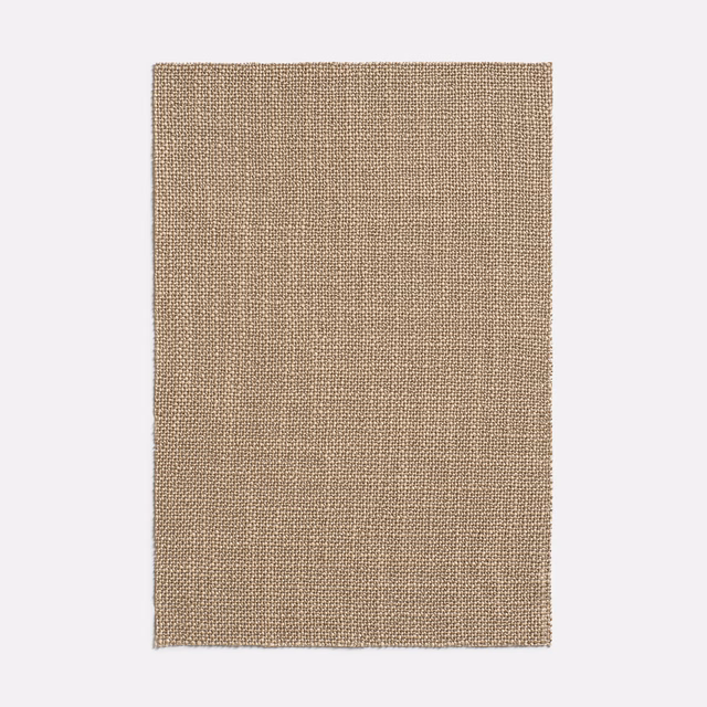 Warm taupe-beige Zabriskie Lino with a close, slubbed linen-look weave