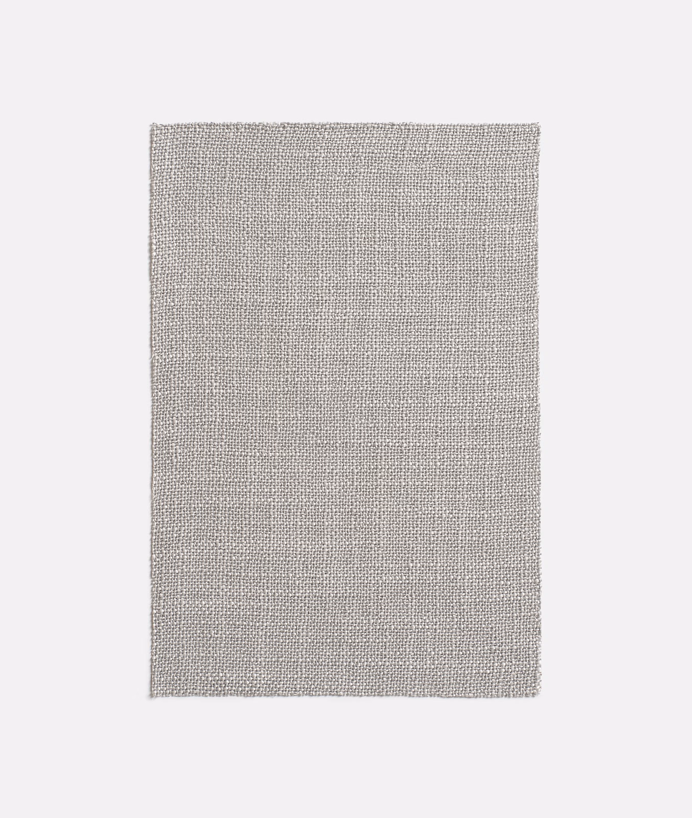 Pale warm-grey Zabriskie textile showing a fine, tightly woven crosshatch texture