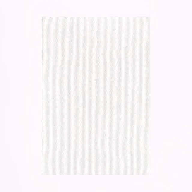 Pale ivory fabric swatch showing a fine, even micro-woven texture