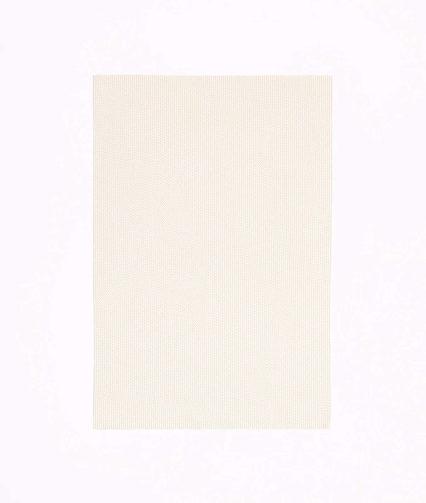Warm ivory Zen Sabbia swatch with a tiny, even woven texture