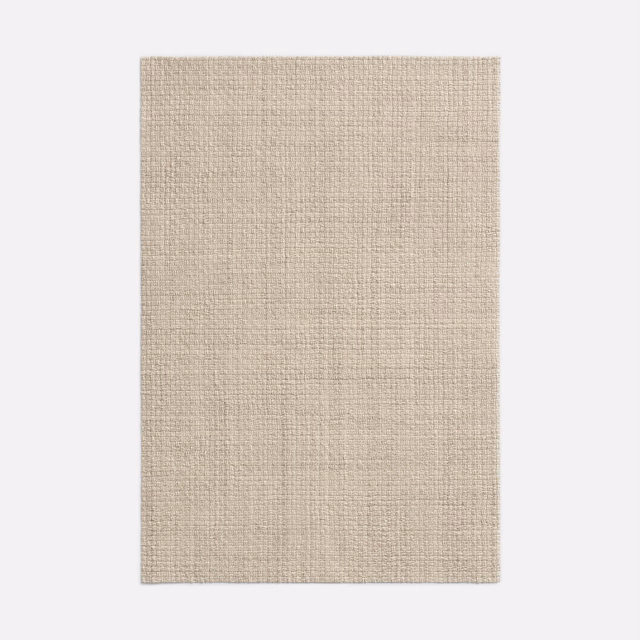 Pale linen-beige fabric with a fine, softly irregular woven grid texture