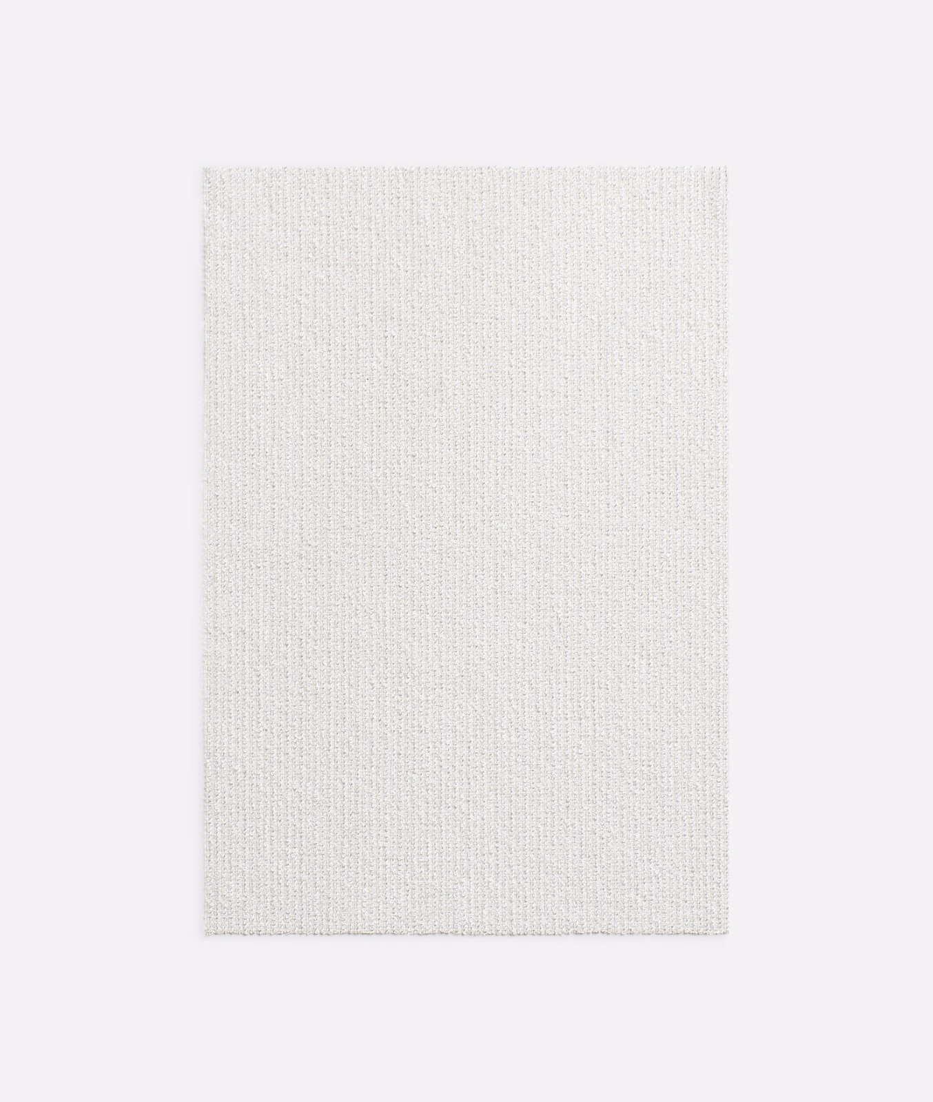 Pale putty Zibì Mastice swatch with a fine, closely woven surface