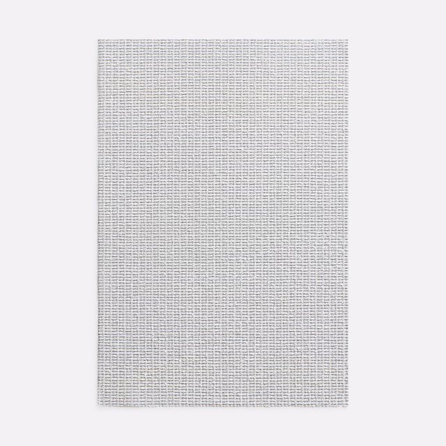 Cool silver-grey fabric with a fine, tightly woven micro-grid texture