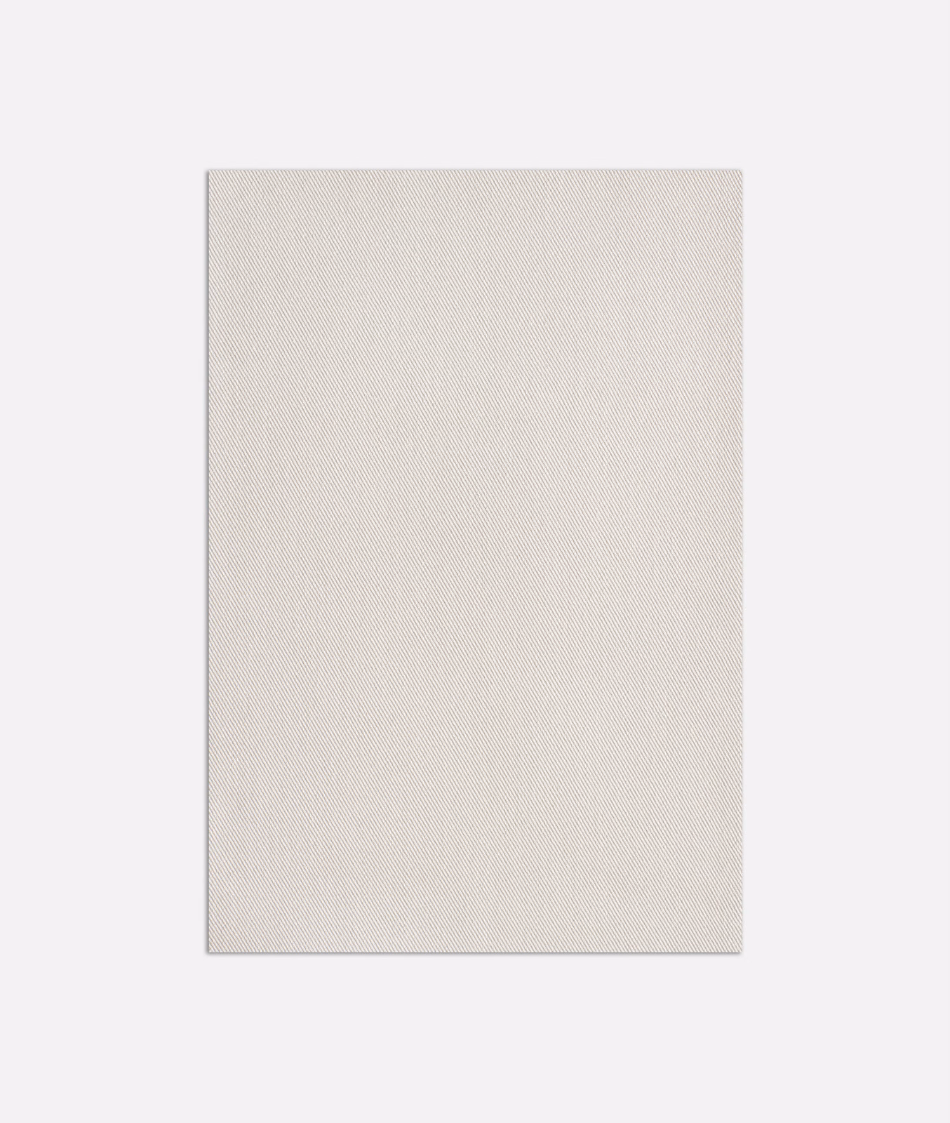 Soft moon-white ivory swatch showing a fine, even woven texture