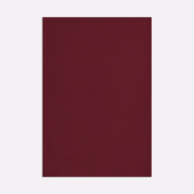 Deep burgundy-red outdoor fabric with a subtle fine woven surface