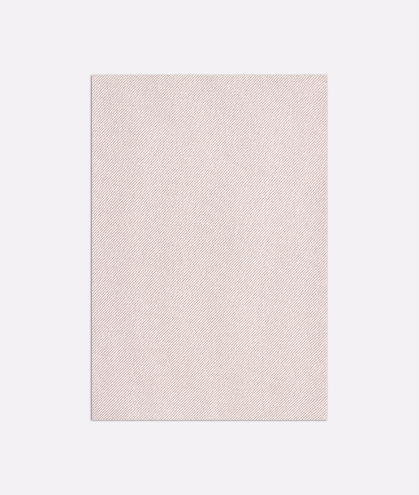 Pale marshmallow blush fabric with a fine, even woven texture