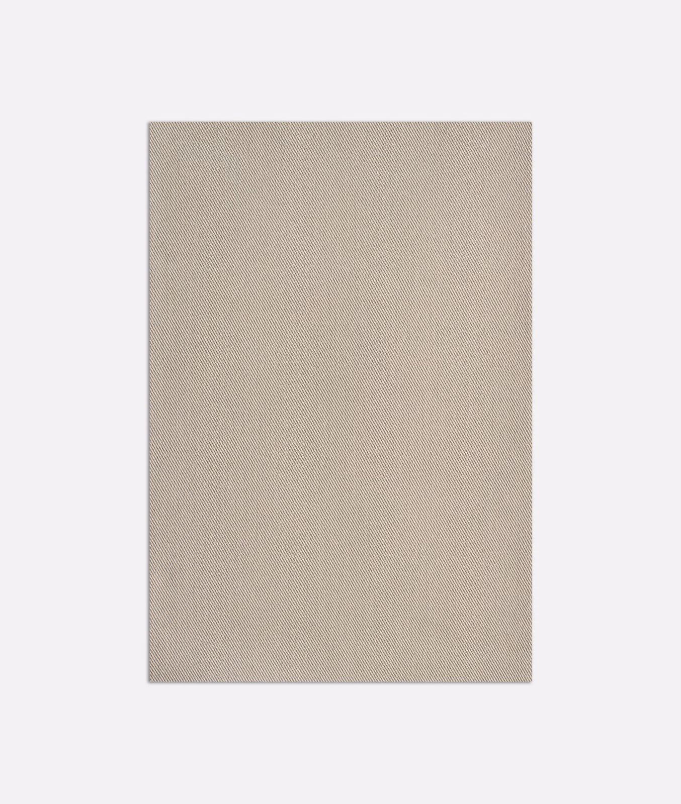 Silvery sand taupe outdoor fabric with a fine, even woven texture