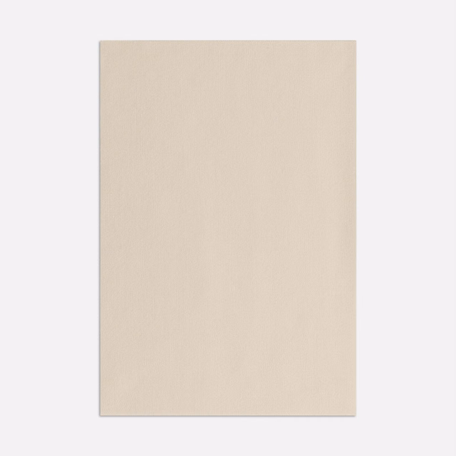 Warm ivory outdoor fabric with a fine, subtly textured plain weave