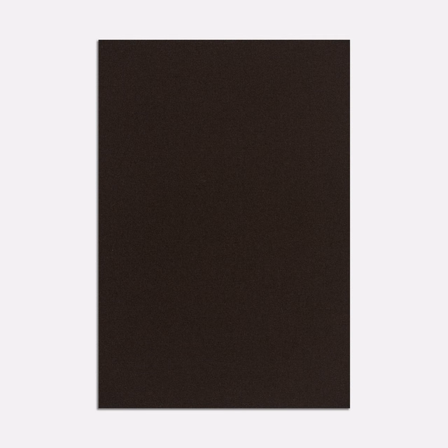 Near-black espresso brown plain fabric with a subtly textured surface