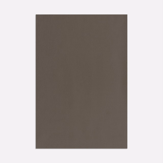 Deep brown taupe plain fabric with a subtle fine woven surface