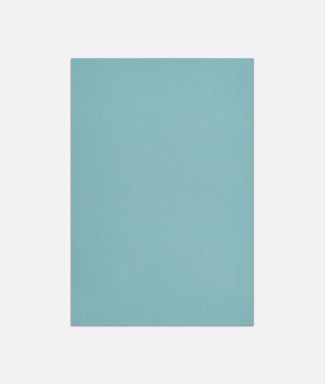 Cool turquoise aqua textile with a fine, subtly grained woven surface