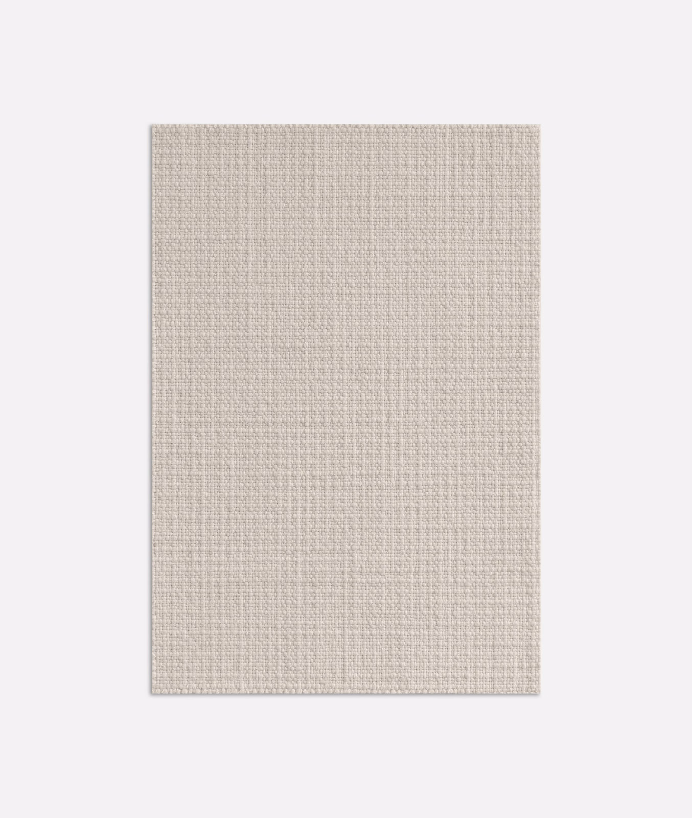 Pale putty taupe outdoor textile showing a fine, regular crosshatch weave