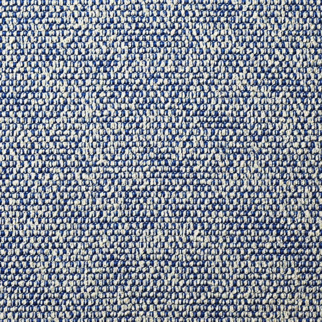Close-up of Rococò Navy’s navy and cream, tightly pebbled woven texture