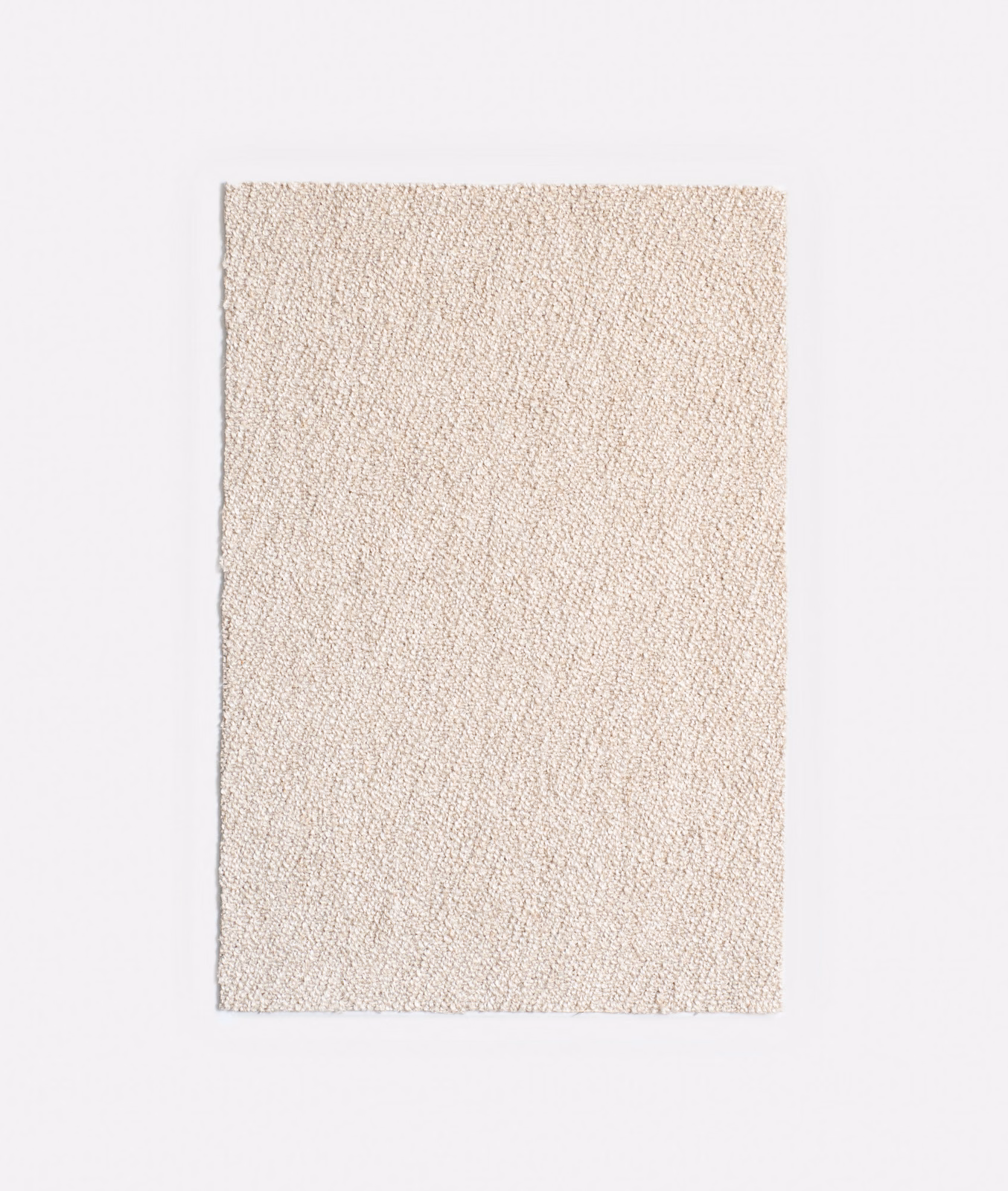Pale straw-beige Inveraray swatch with a fine, softly broken jacquard texture