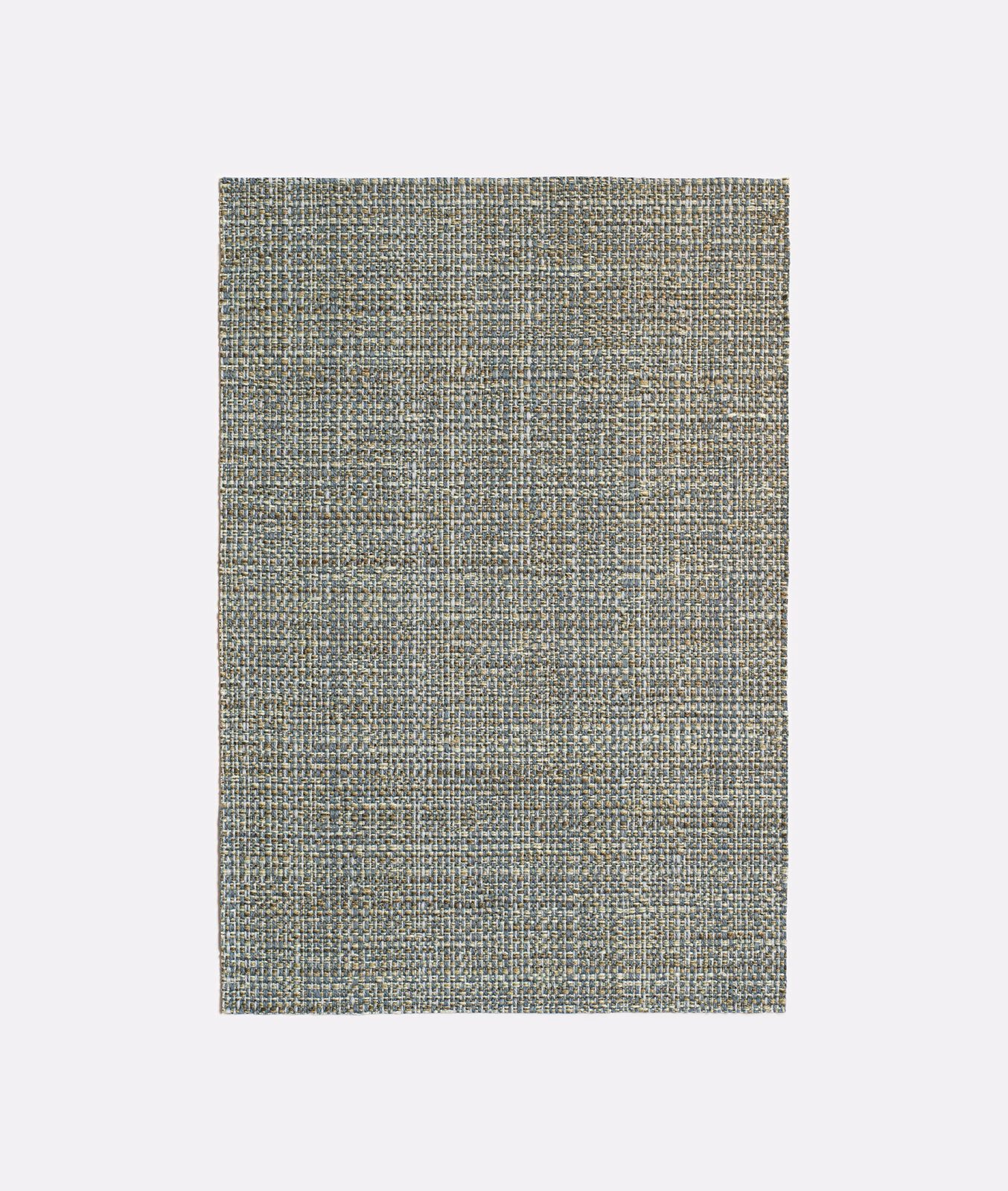 Muted cactus-green jacquard with fine cream-grey crosshatch and flecked woven texture