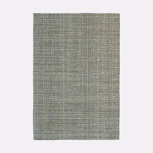 Muted cactus-green jacquard with fine cream-grey crosshatch and flecked woven texture