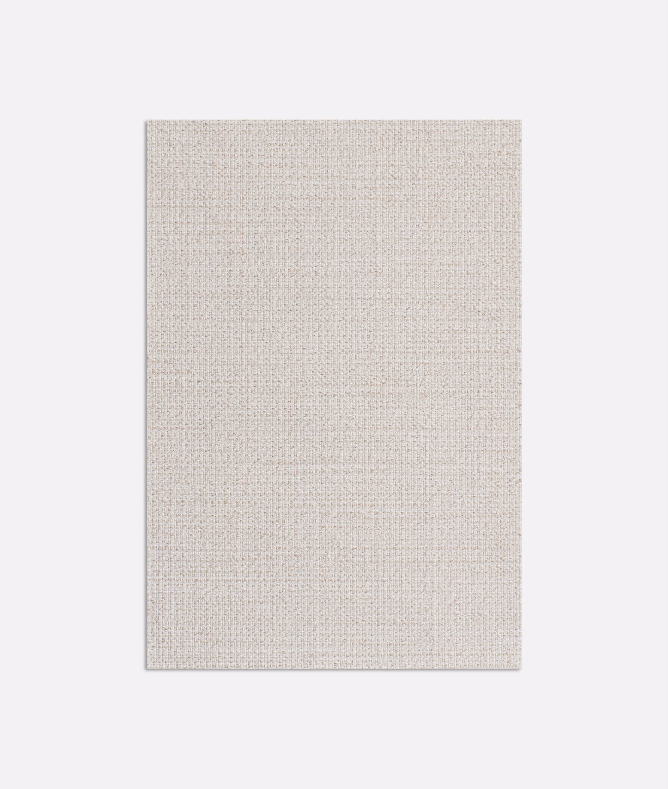 Warm ivory jacquard swatch showing a fine crosshatched woven texture
