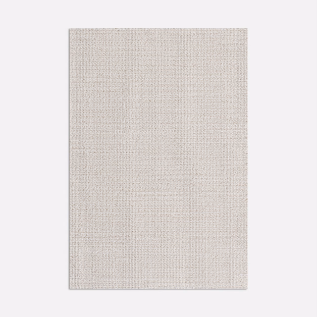 Warm ivory jacquard swatch showing a fine crosshatched woven texture
