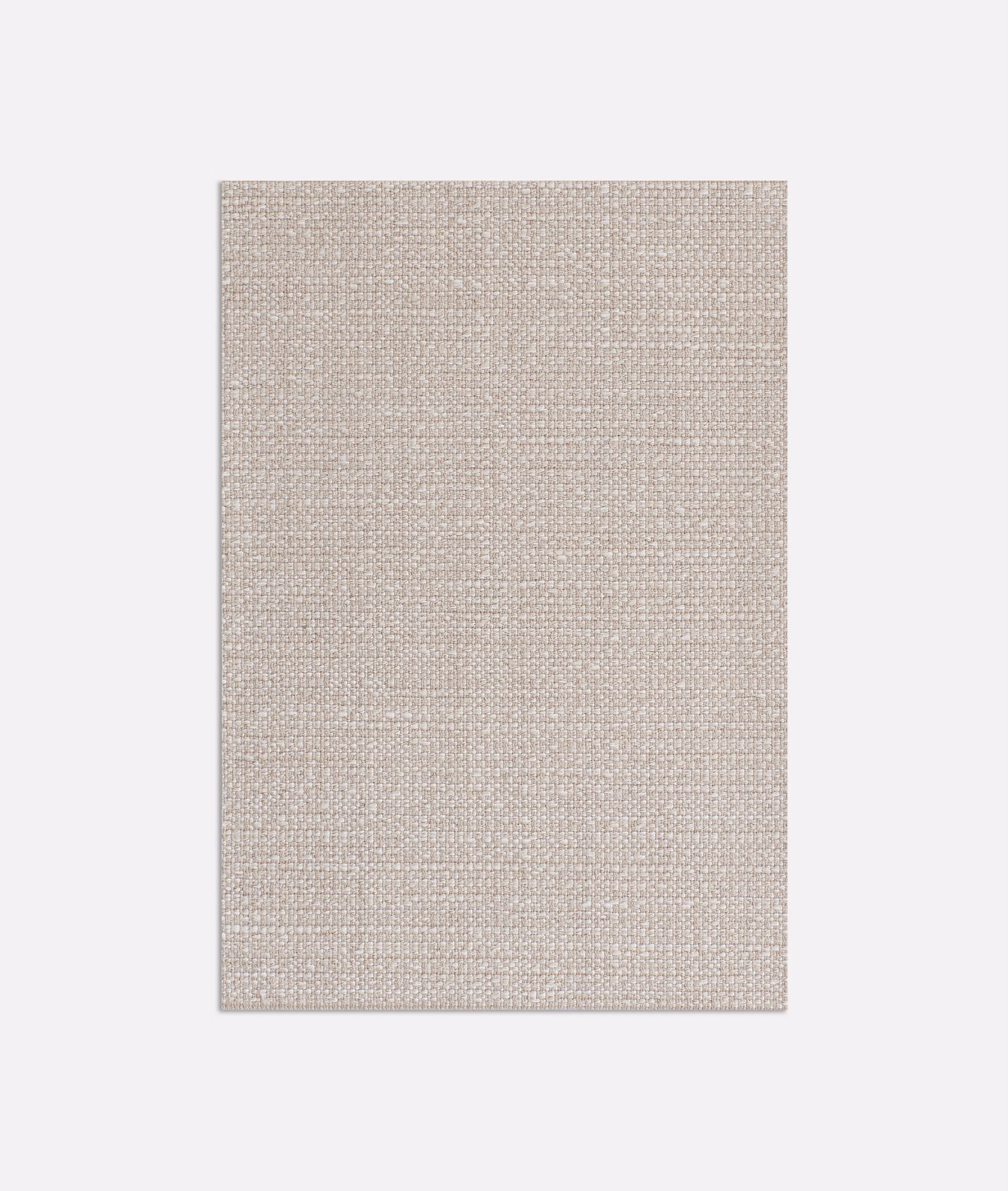 Pale warm taupe jacquard with a fine, irregular woven texture