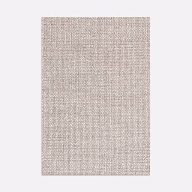 Pale warm taupe jacquard with a fine, irregular woven texture