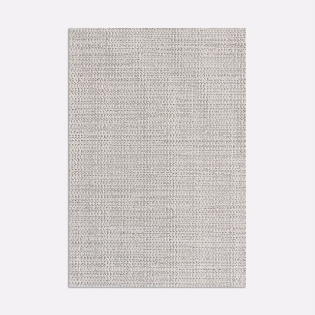 Pale pearl-grey Salisgrano swatch with a fine, quietly pebbled jacquard weave