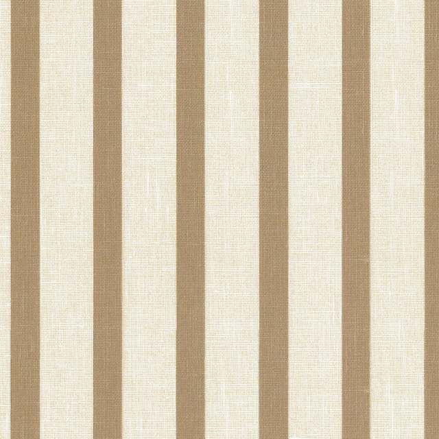 Cream and taupe vertical stripes with a fine crosshatched woven surface