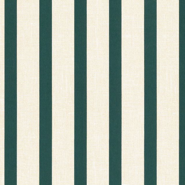 Deep forest-green and ivory vertical stripes with a subtle crosshatched surface